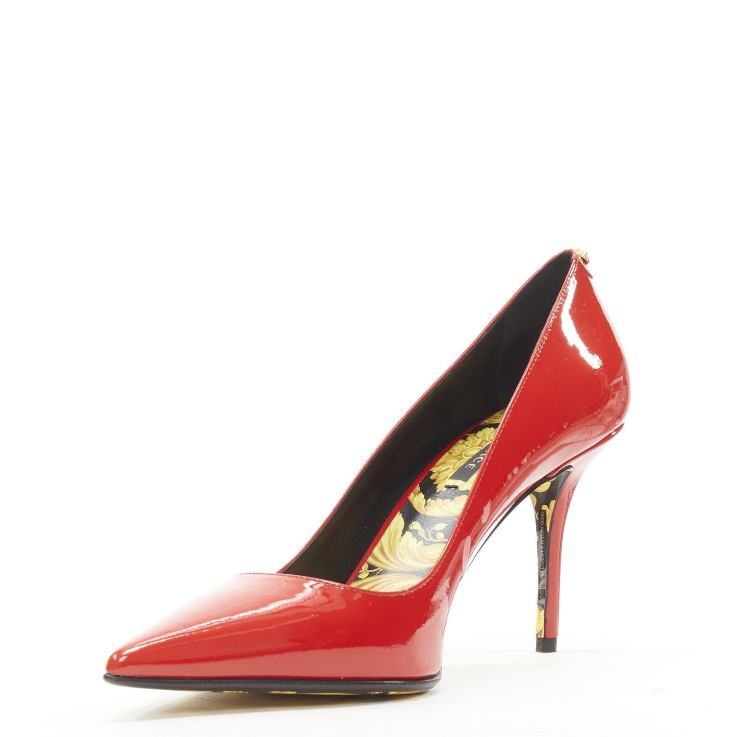 Women's Versace Hibiscus Barocco Stud Pump