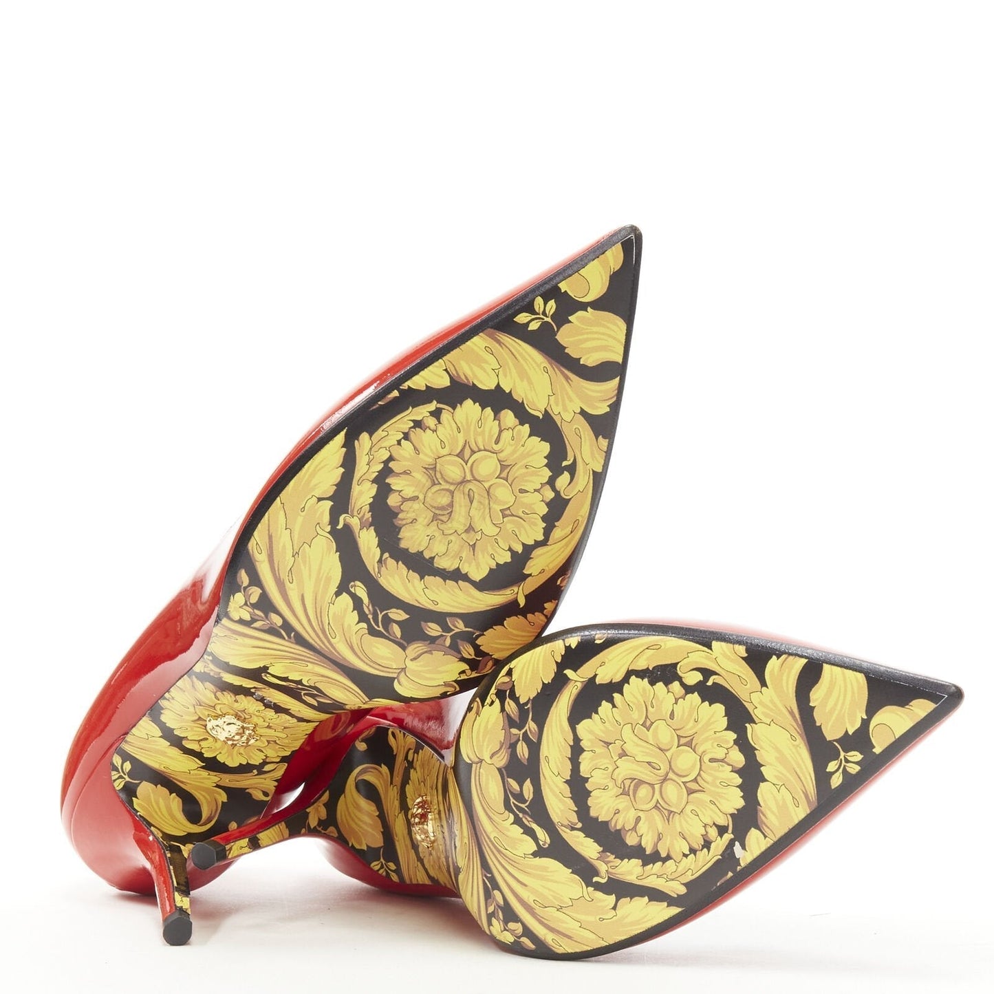 Women's Versace Hibiscus Barocco Stud Pump