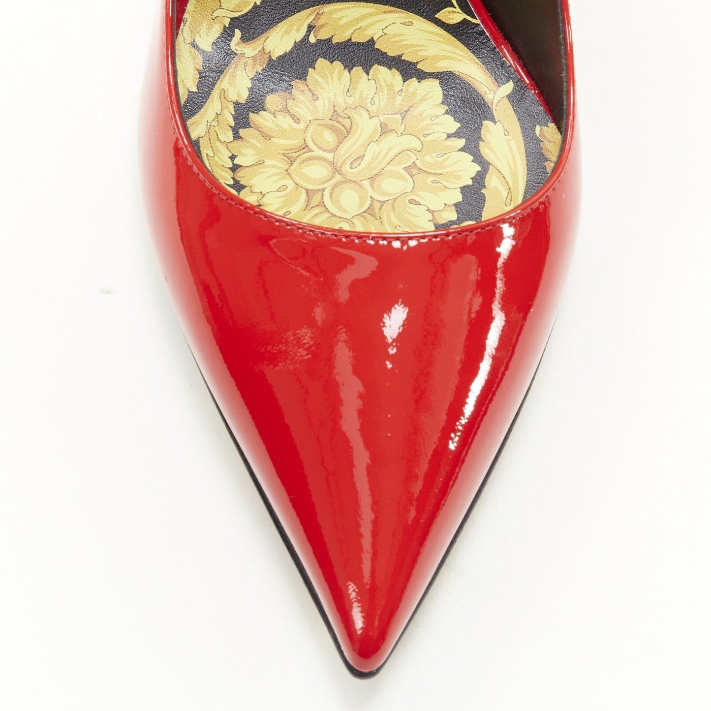 Women's Versace Hibiscus Barocco Stud Pump