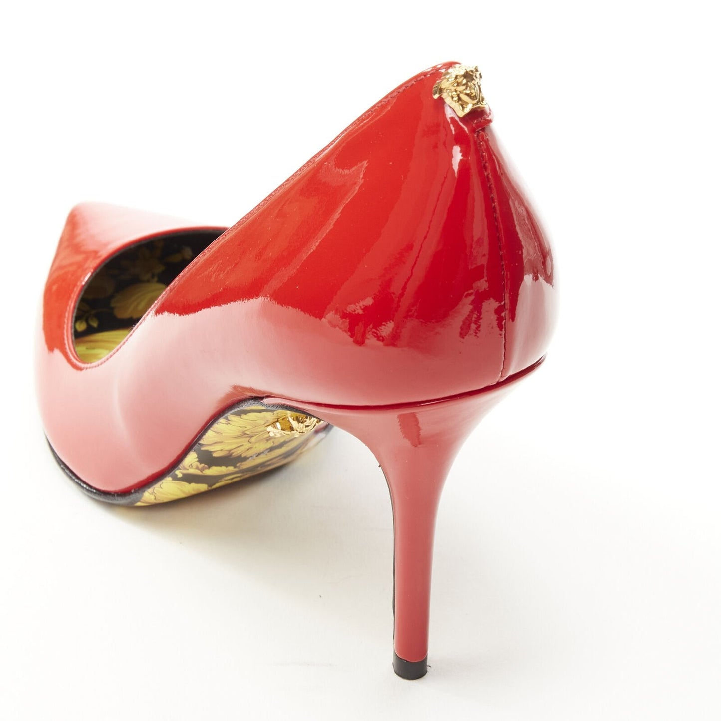 Women's Versace Hibiscus Barocco Stud Pump