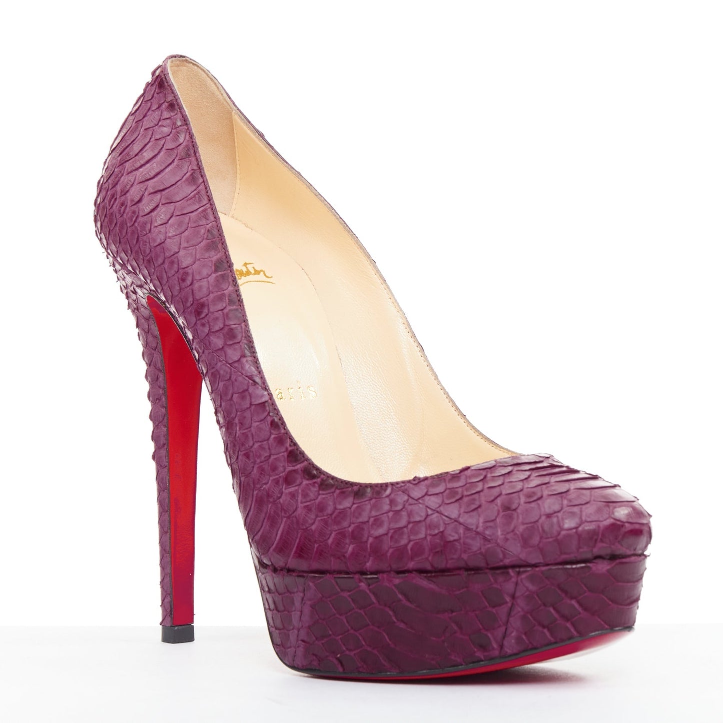 Women's Christian Louboutin Platform Pumps