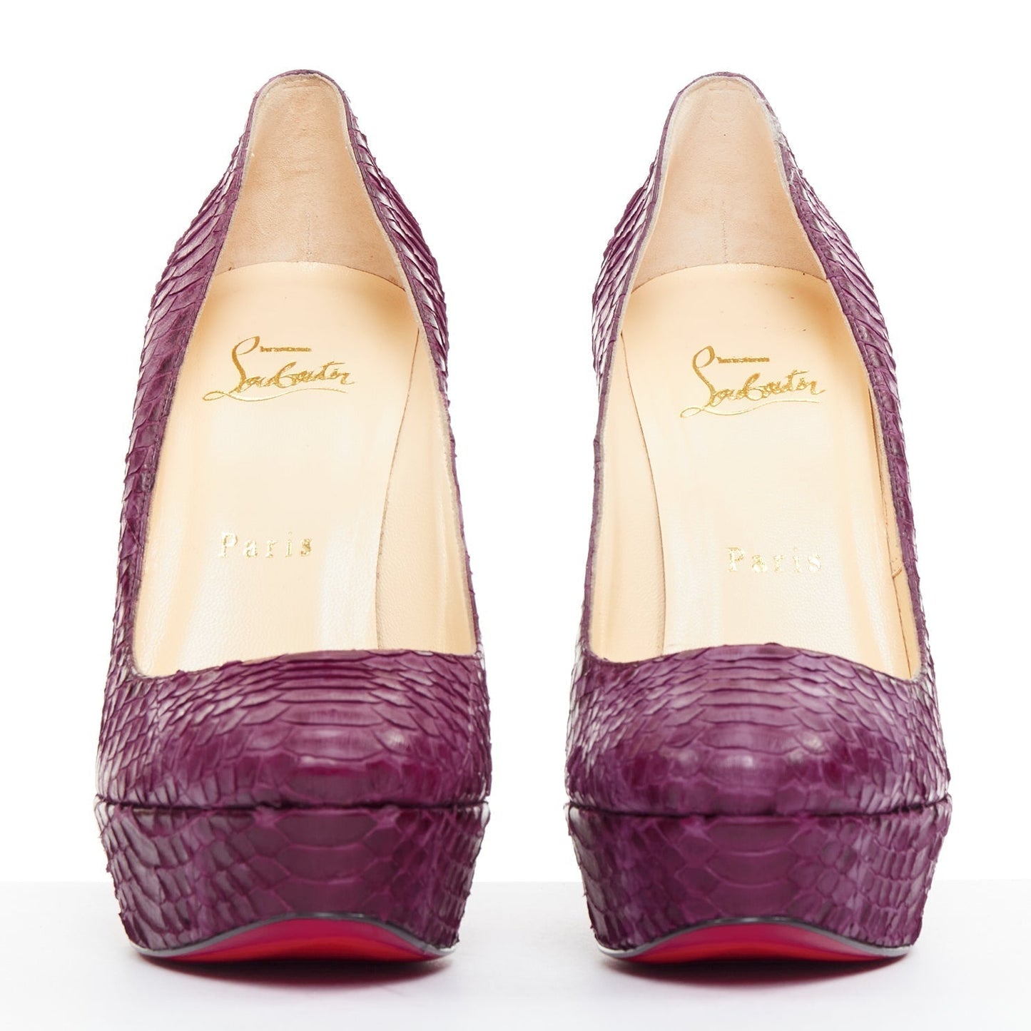 Women's Christian Louboutin Platform Pumps