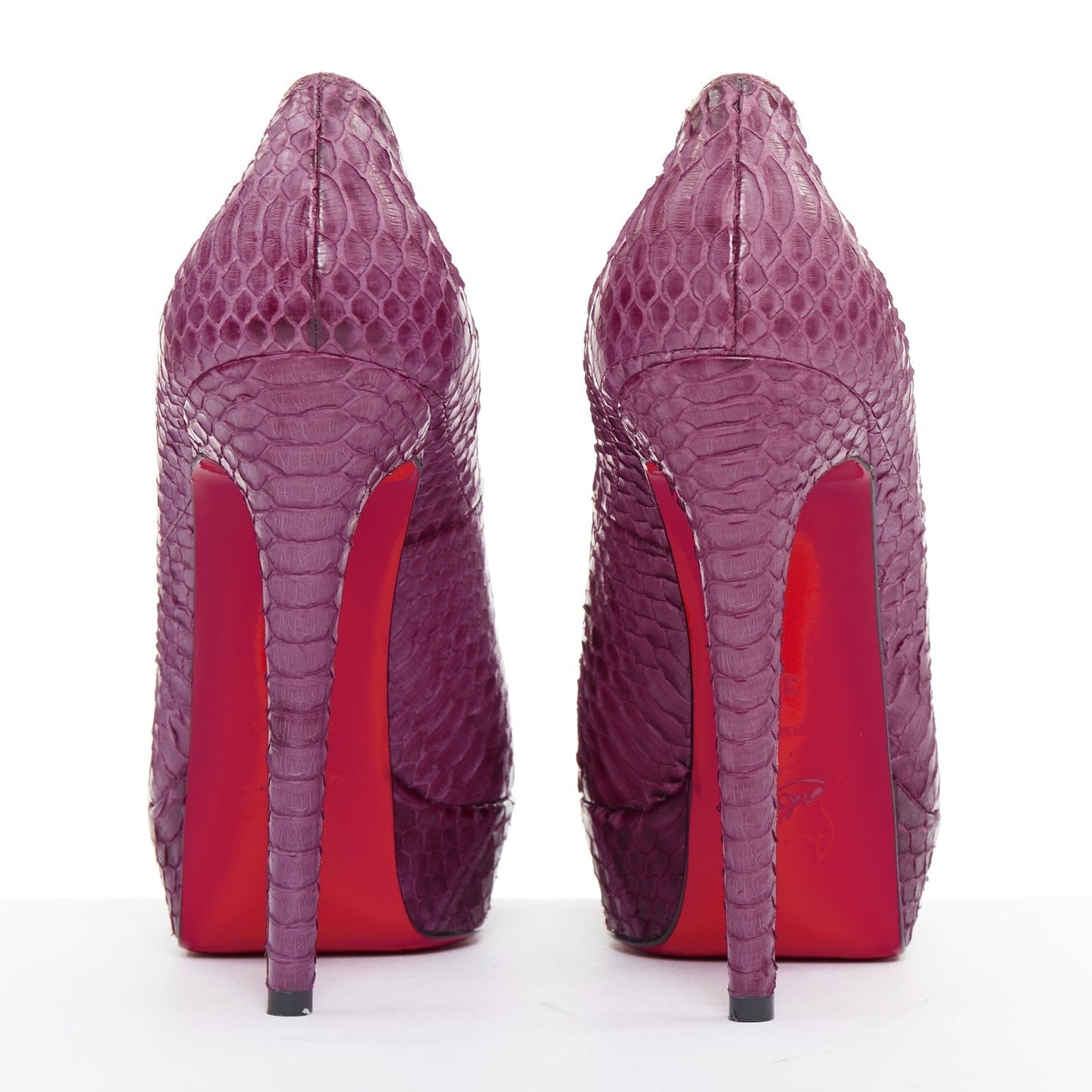 Women's Christian Louboutin Platform Pumps