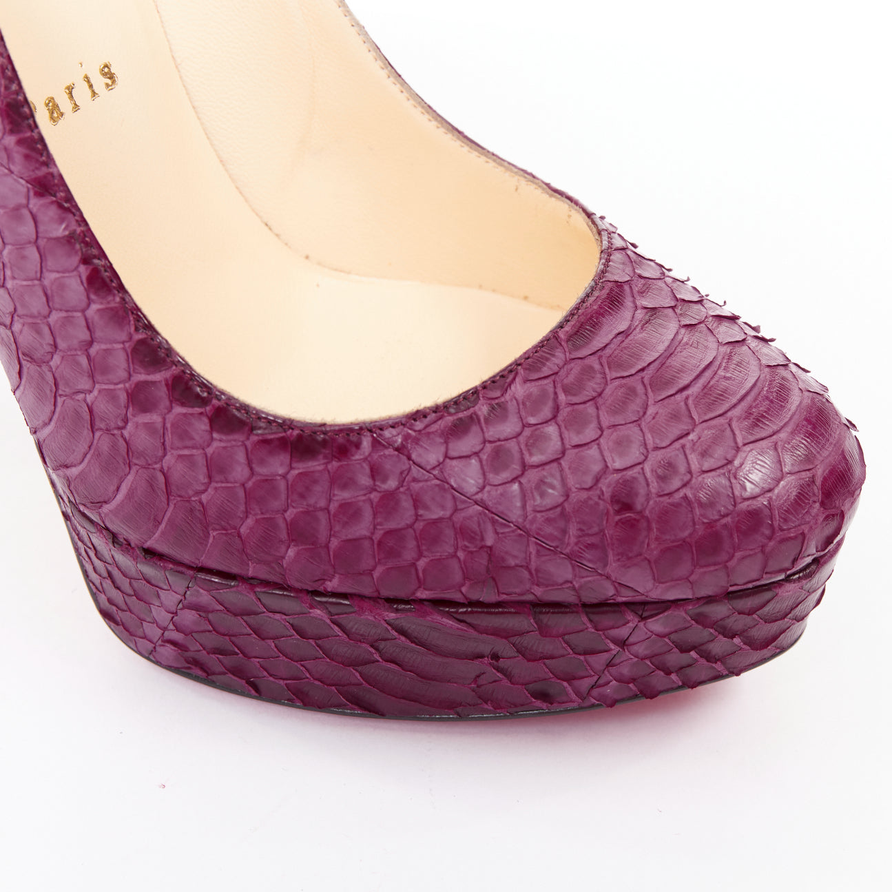 Women's Christian Louboutin Platform Pumps