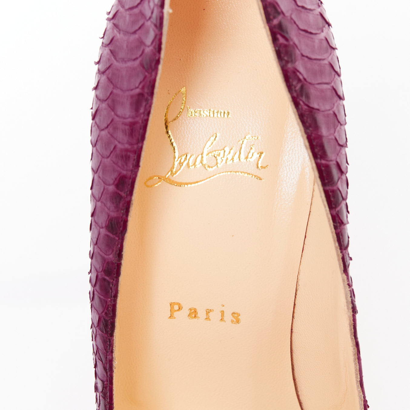 Women's Christian Louboutin Platform Pumps