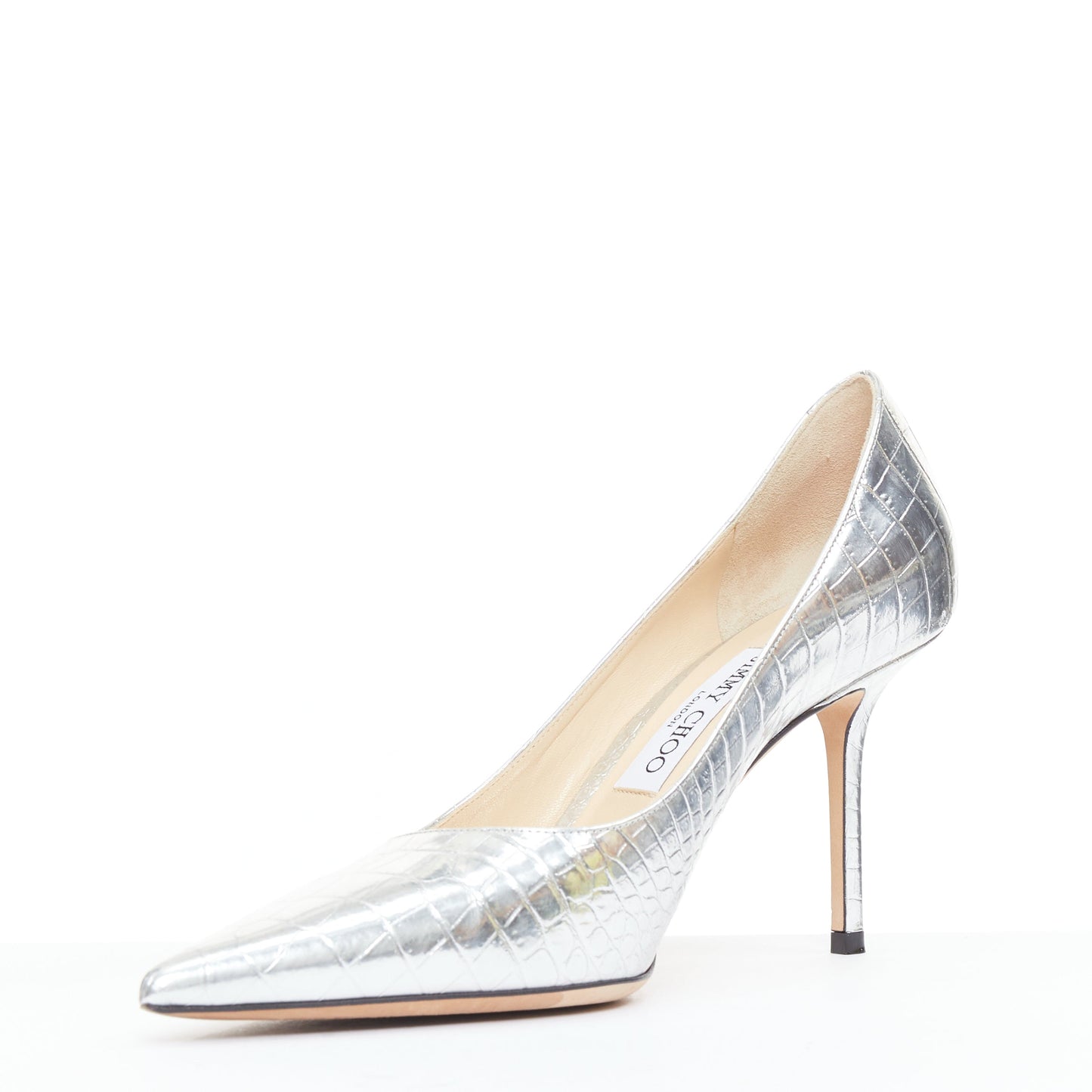 Women's Jimmy Choo Leather Pointy Pumps