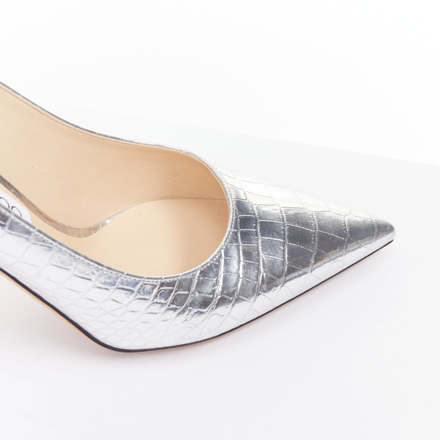 Women's Jimmy Choo Leather Pointy Pumps