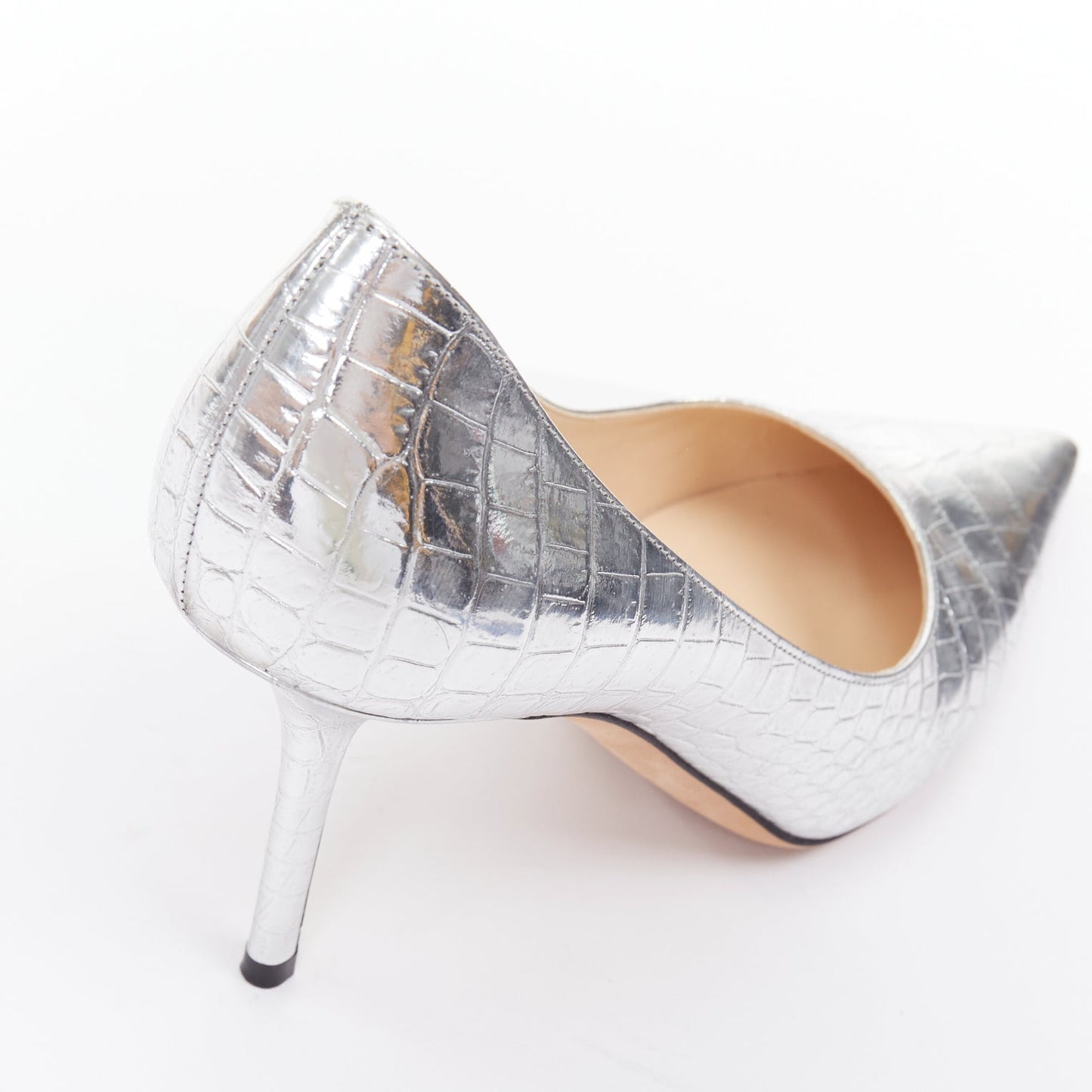 Women's Jimmy Choo Leather Pointy Pumps