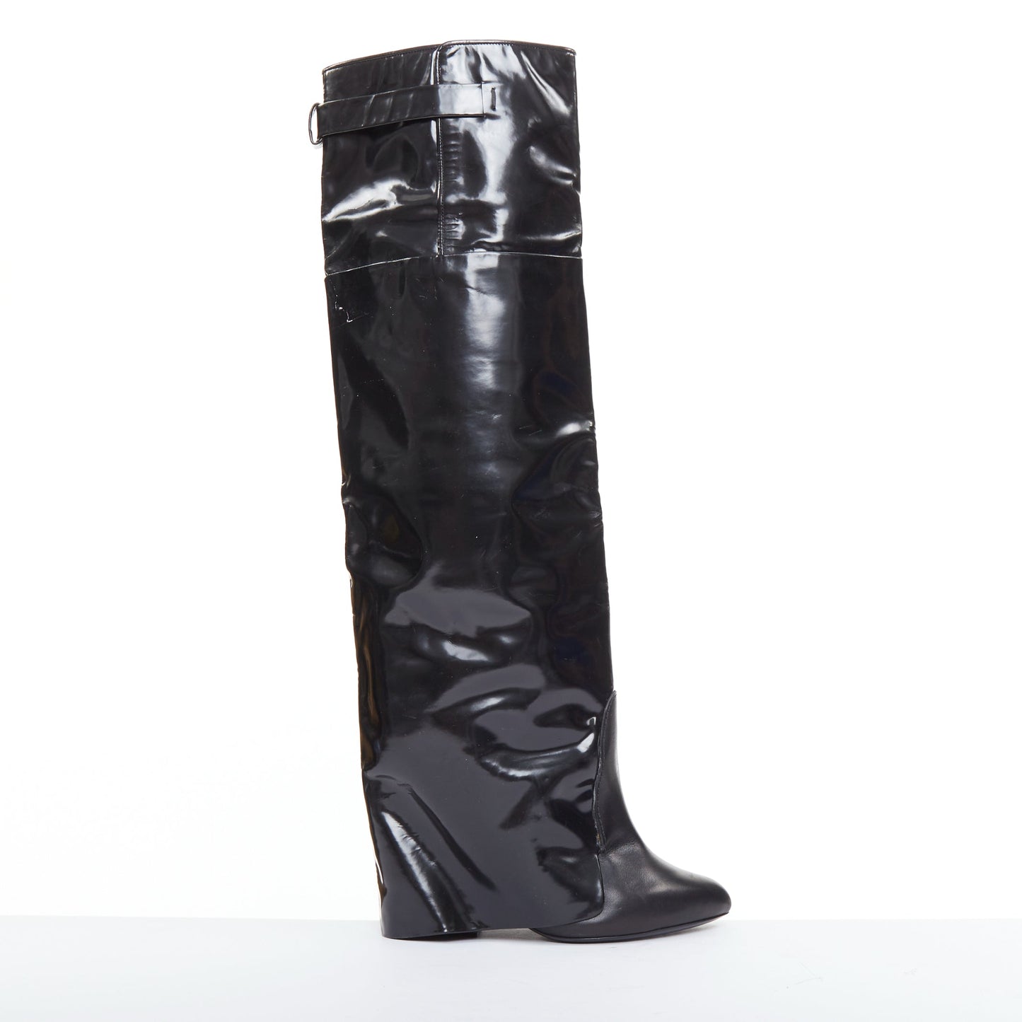 Women's Givenchy 2012 Leather Foldover Boots