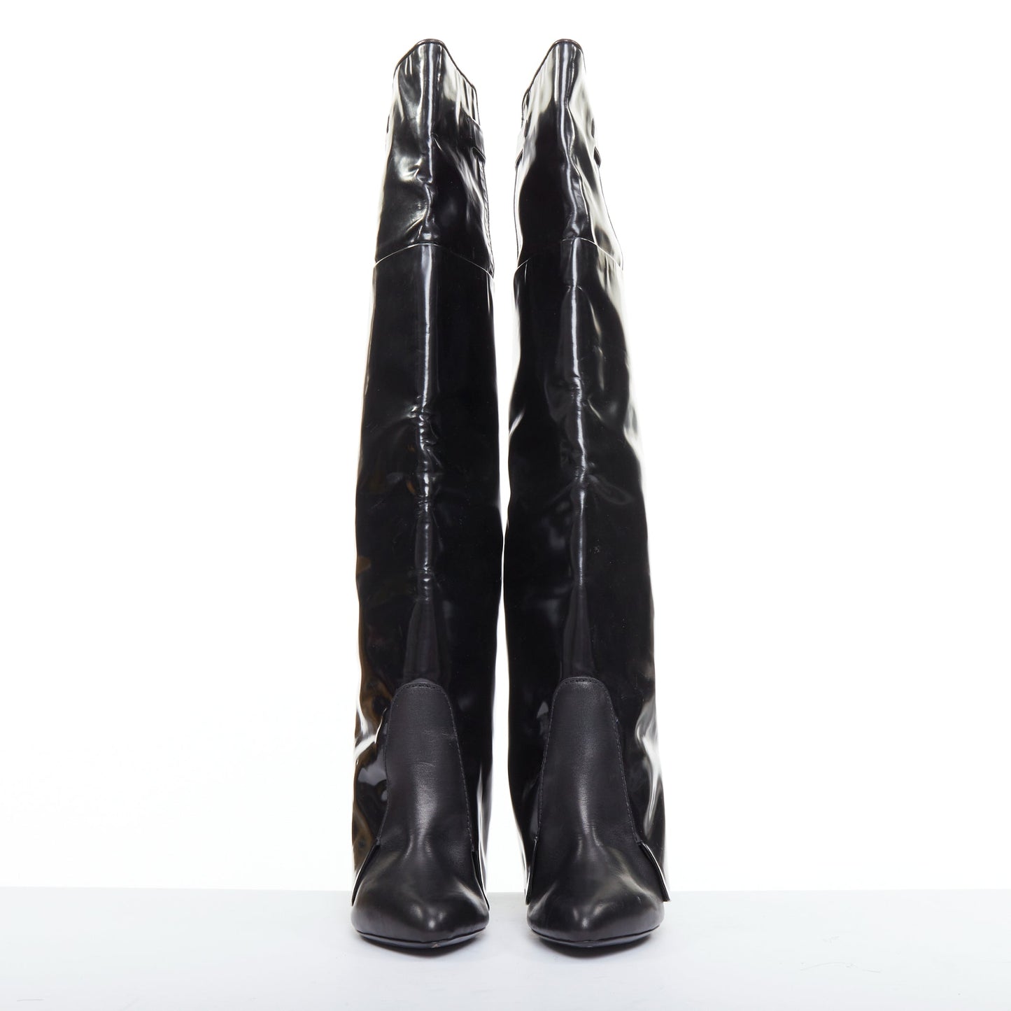 Women's Givenchy 2012 Leather Foldover Boots