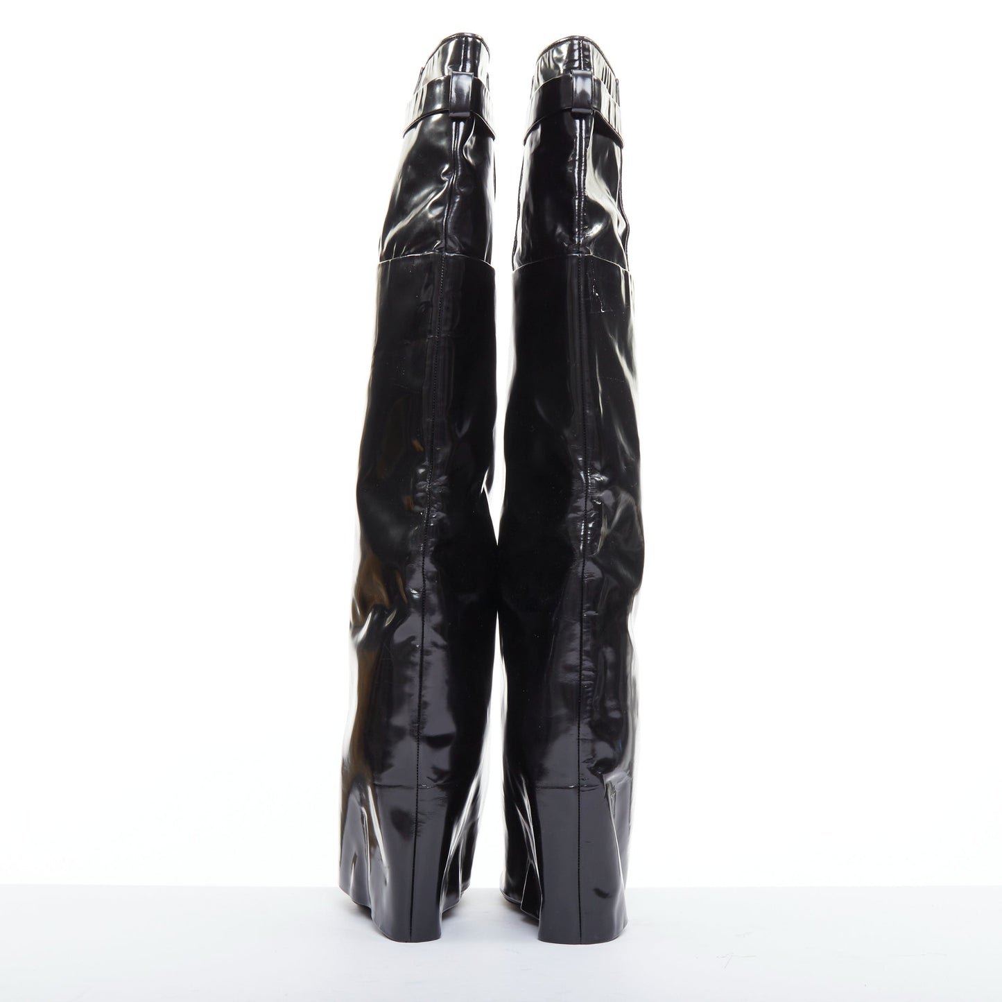 Women's Givenchy 2012 Leather Foldover Boots