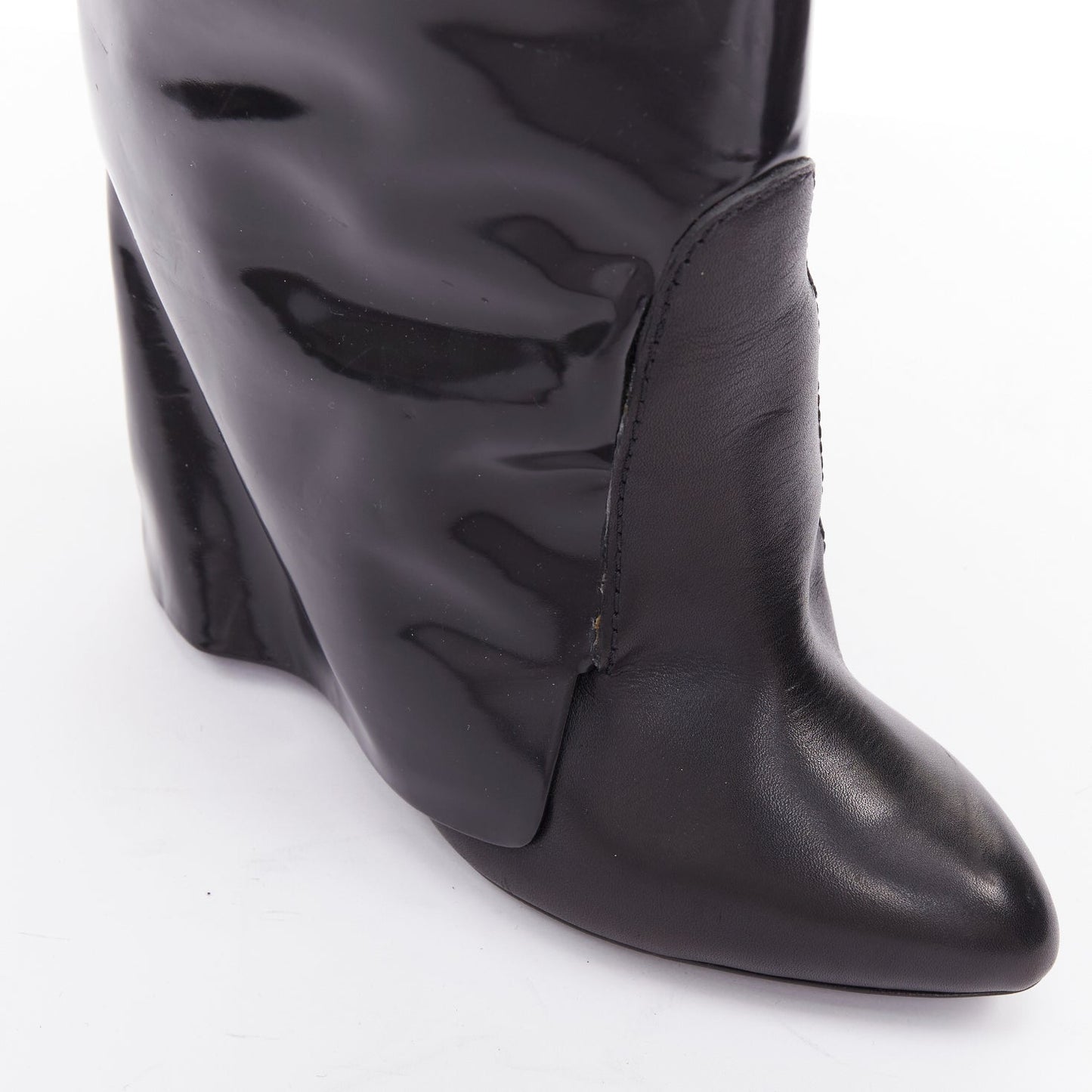 Women's Givenchy 2012 Leather Foldover Boots