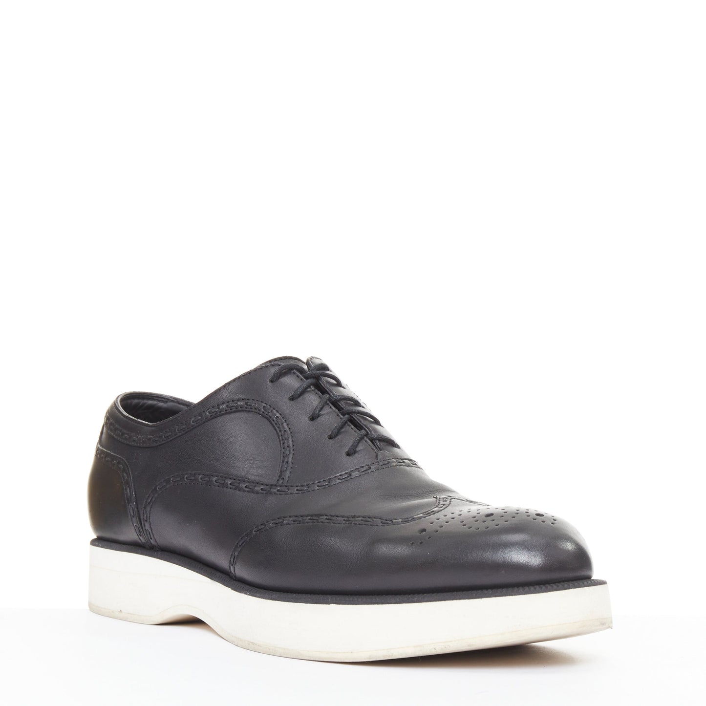 Men's Bottega Veneta Leather Platform Shoe