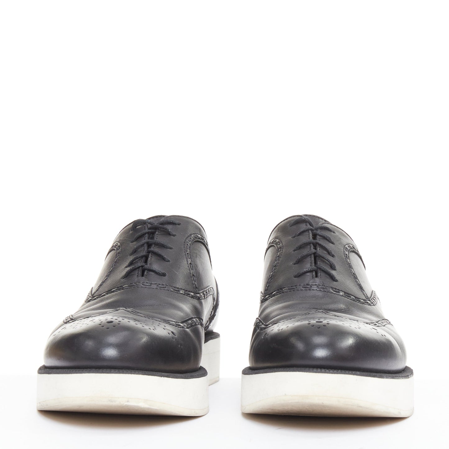 Men's Bottega Veneta Leather Platform Shoe