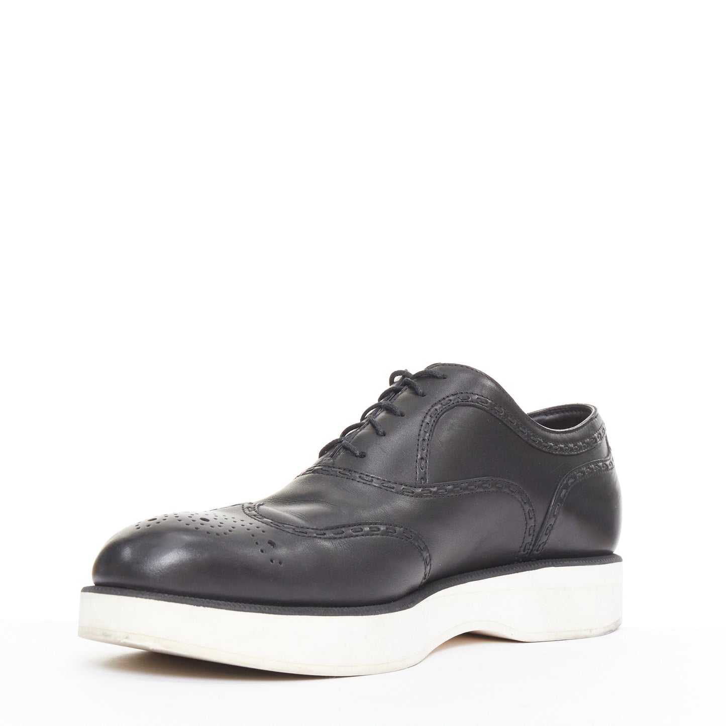 Men's Bottega Veneta Leather Platform Shoe