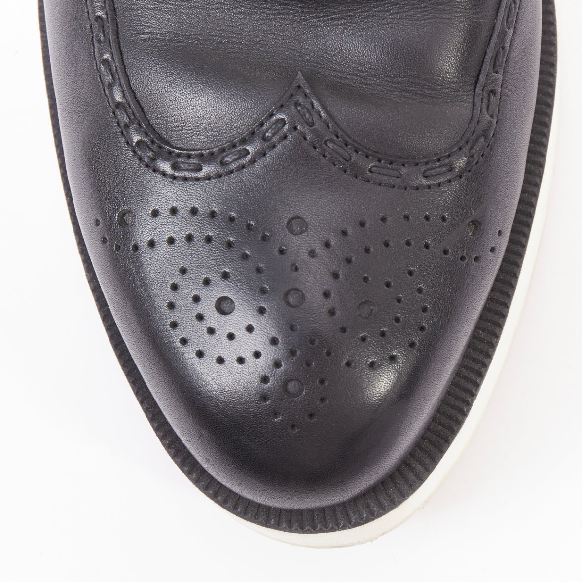 Men's Bottega Veneta Leather Platform Shoe
