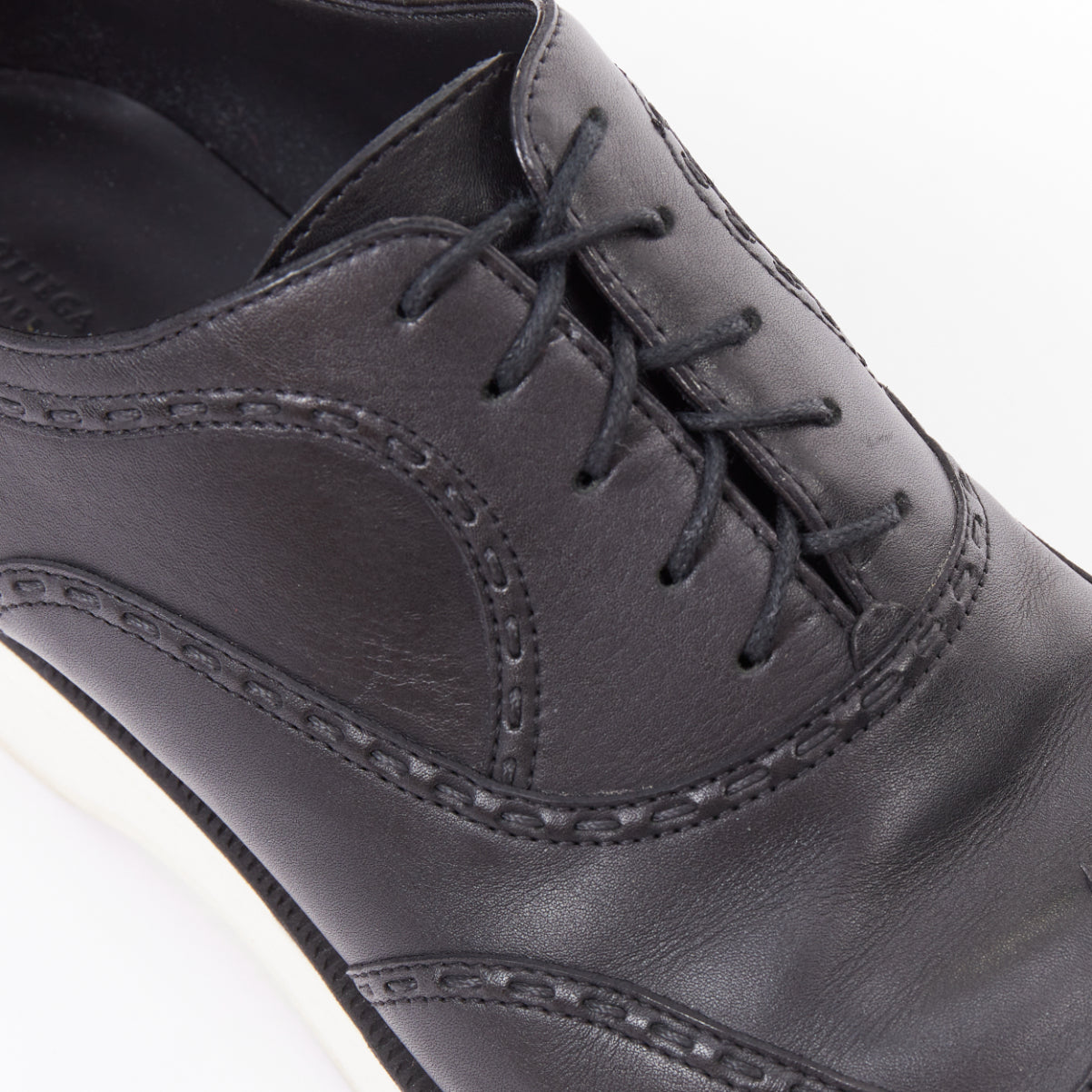 Men's Bottega Veneta Leather Platform Shoe