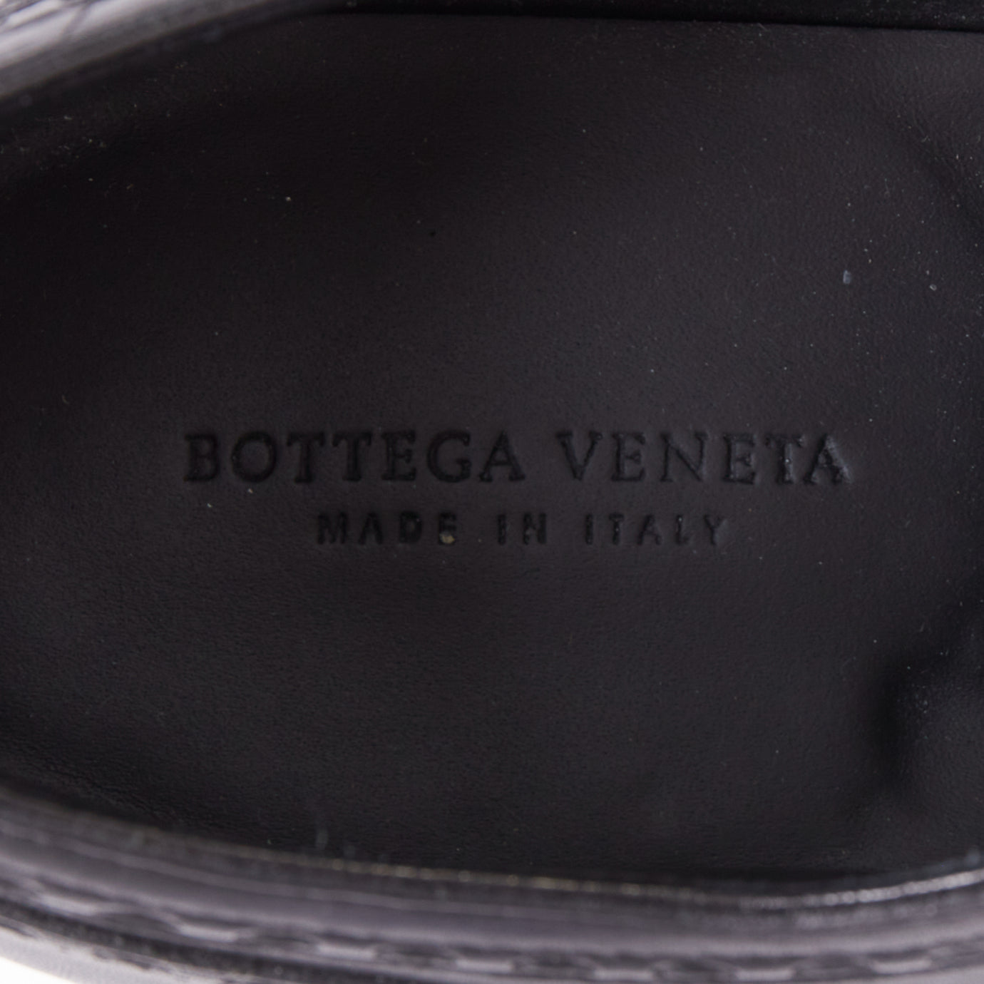 Men's Bottega Veneta Leather Platform Shoe