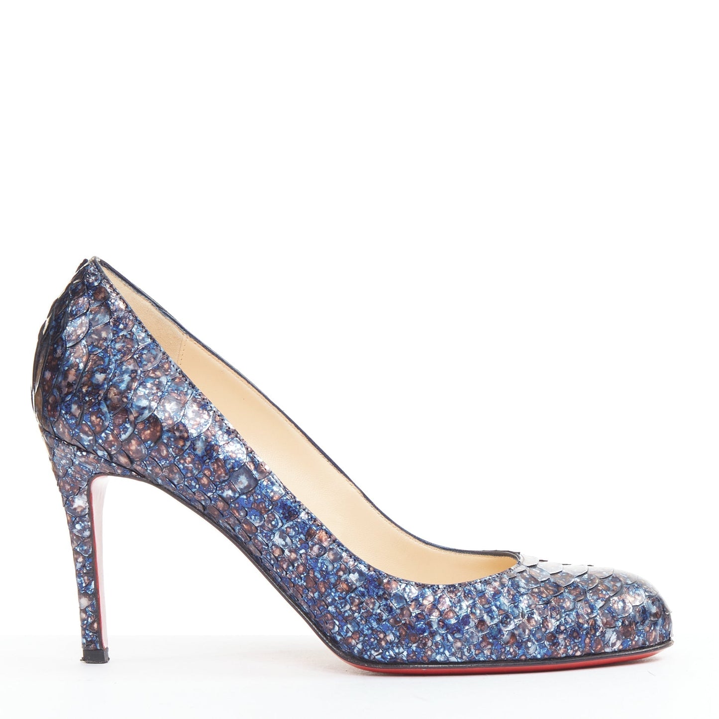Women's Christian Louboutin Almond Toe Pump