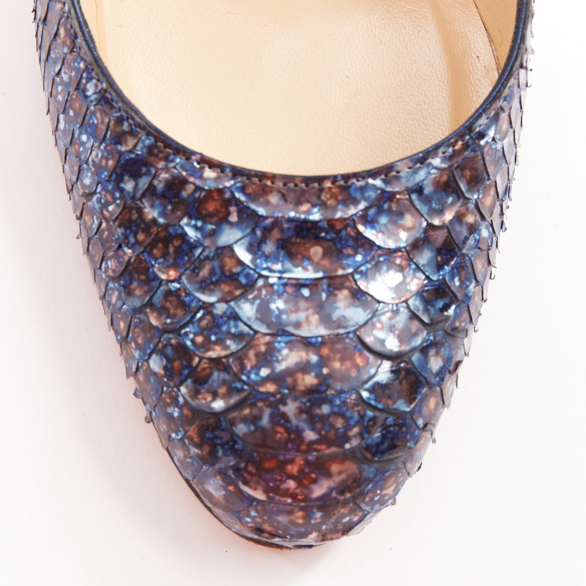 Women's Christian Louboutin Almond Toe Pump