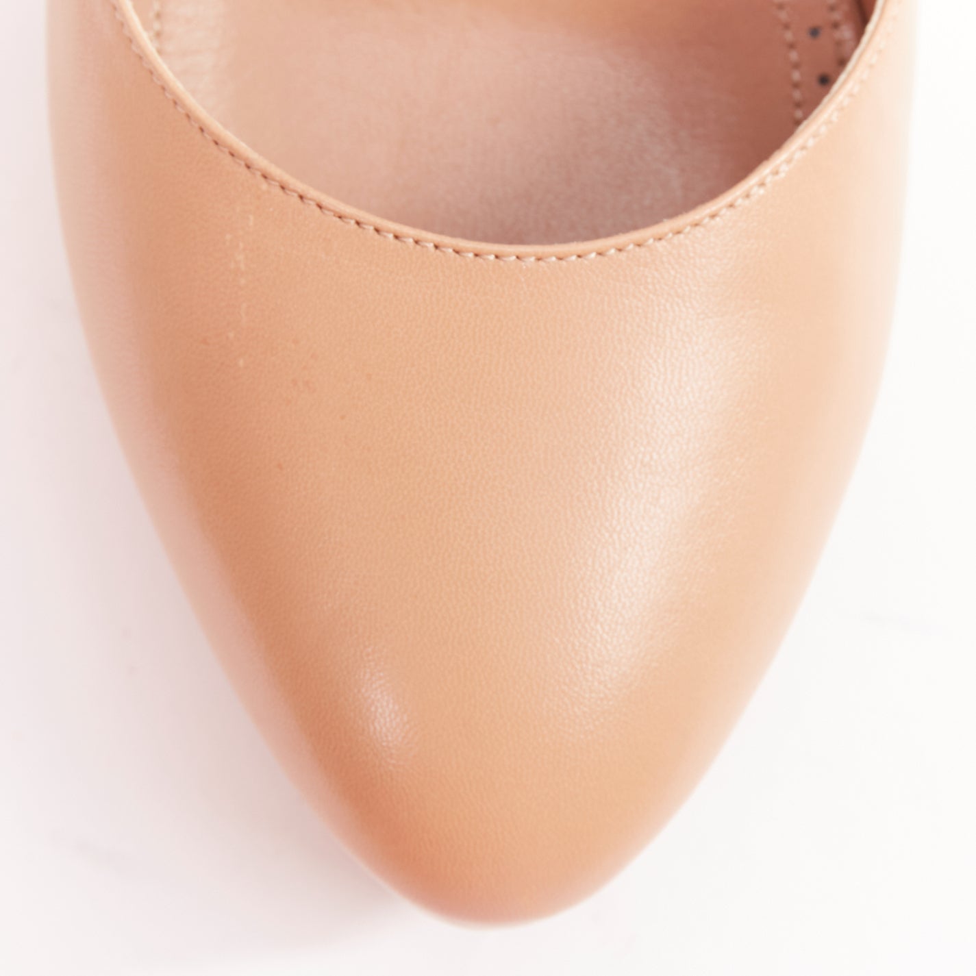 Women's Alaia Leather Double Strap Platform Pumps