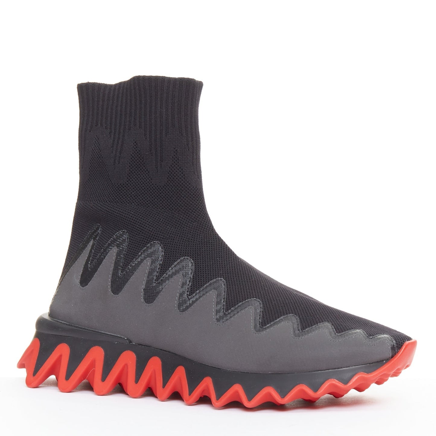 Men's Christian Louboutin Sock Sneaker Boot