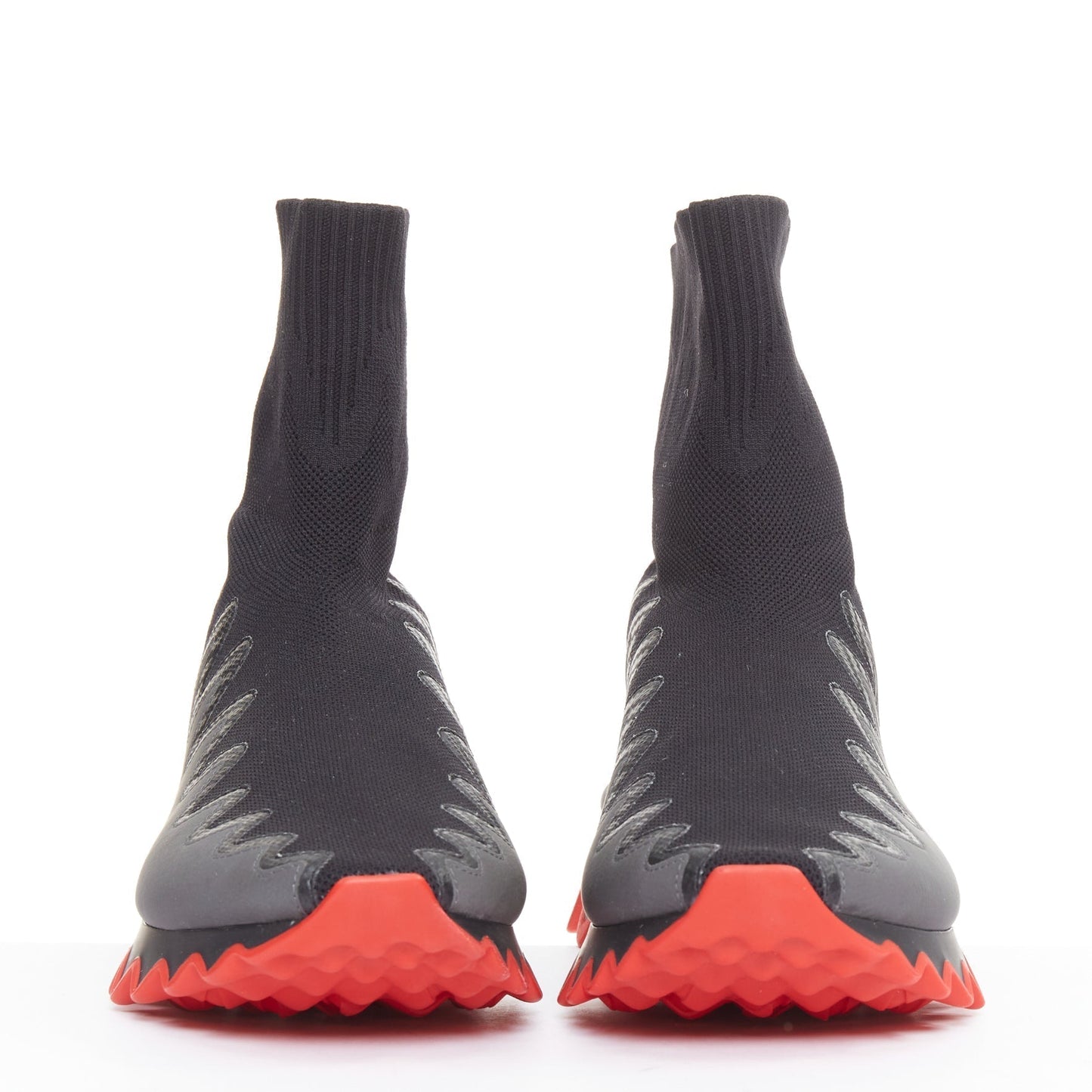 Men's Christian Louboutin Sock Sneaker Boot