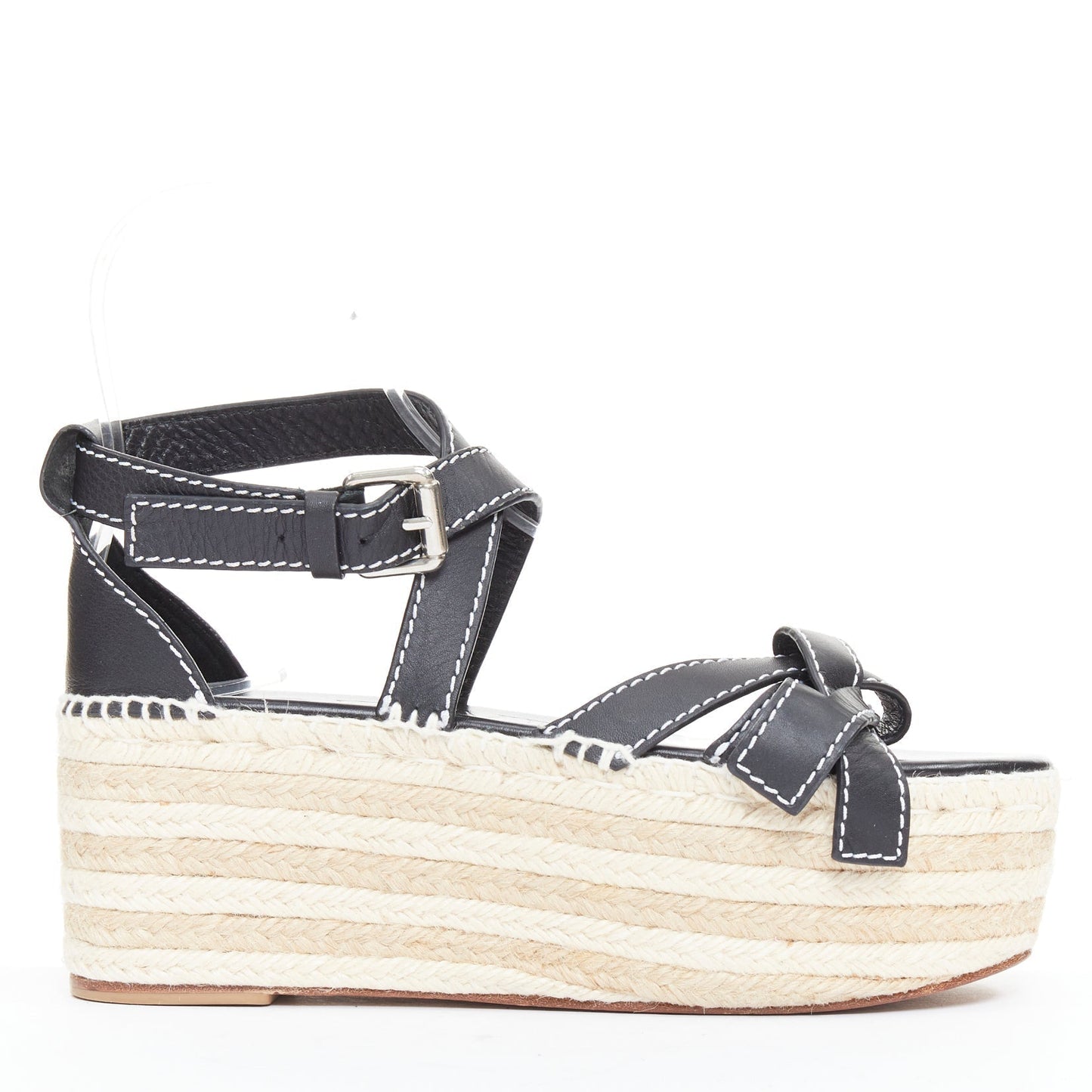 Women's Loewe Gate Espadrille Wedge Sandal