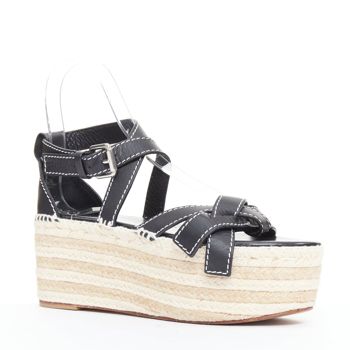 Women's Loewe Gate Espadrille Wedge Sandal