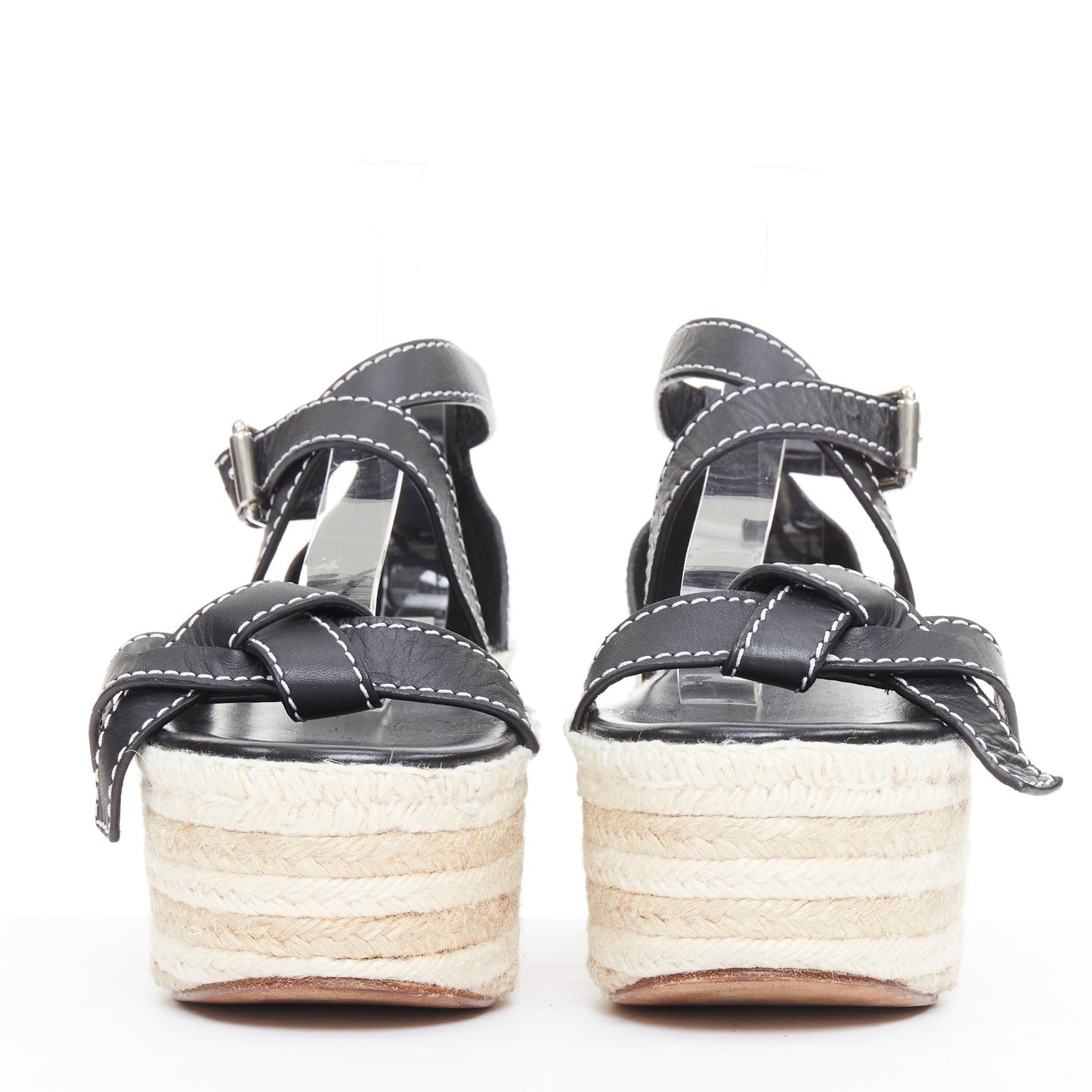 Women's Loewe Gate Espadrille Wedge Sandal