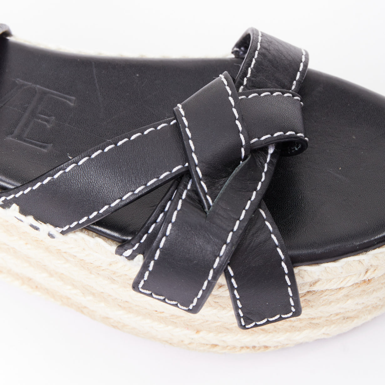 Women's Loewe Gate Espadrille Wedge Sandal