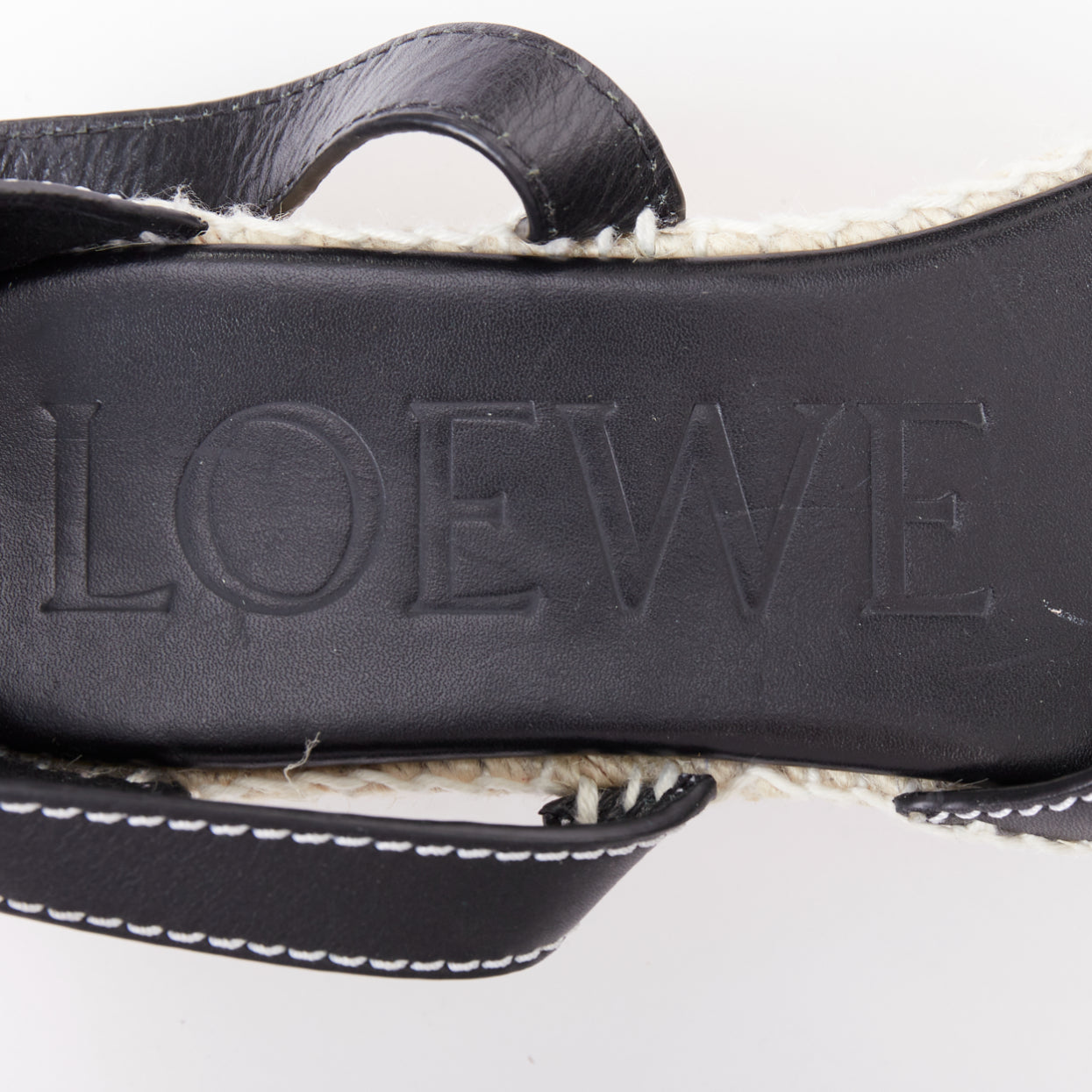 Women's Loewe Gate Espadrille Wedge Sandal