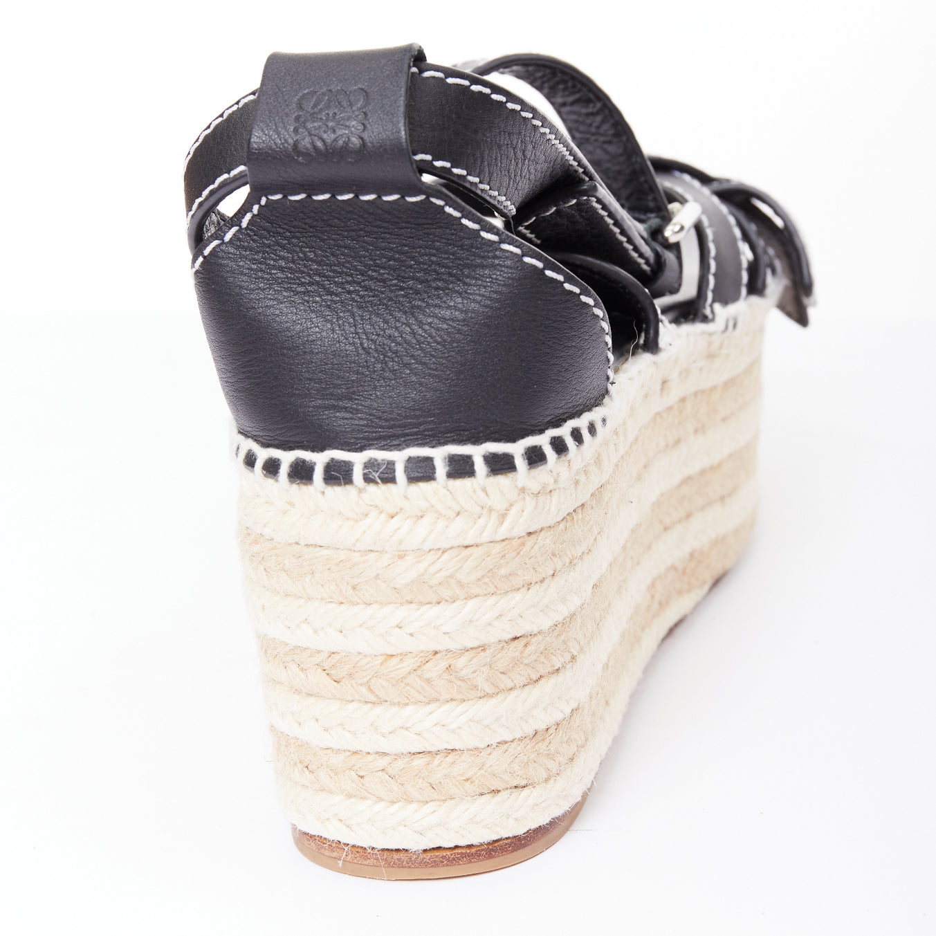 Women's Loewe Gate Espadrille Wedge Sandal
