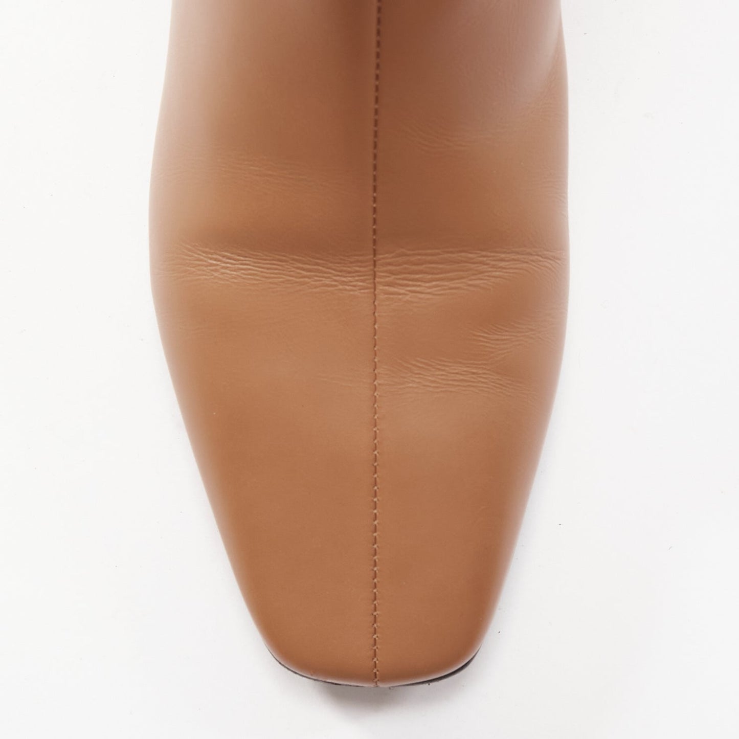 Women's Hermes Leather Silver Hardware Boots
