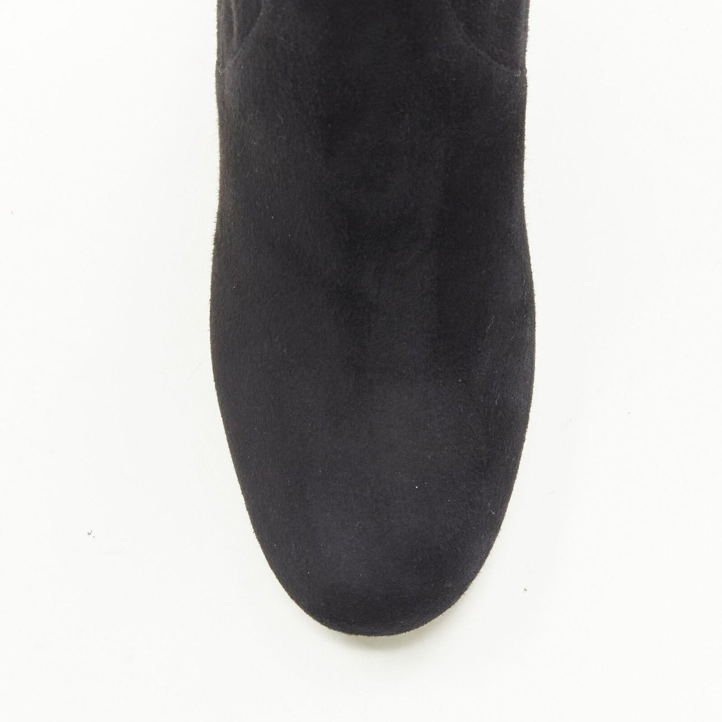 Women's Miu Miu Suede Jewelled Over Knee Boots