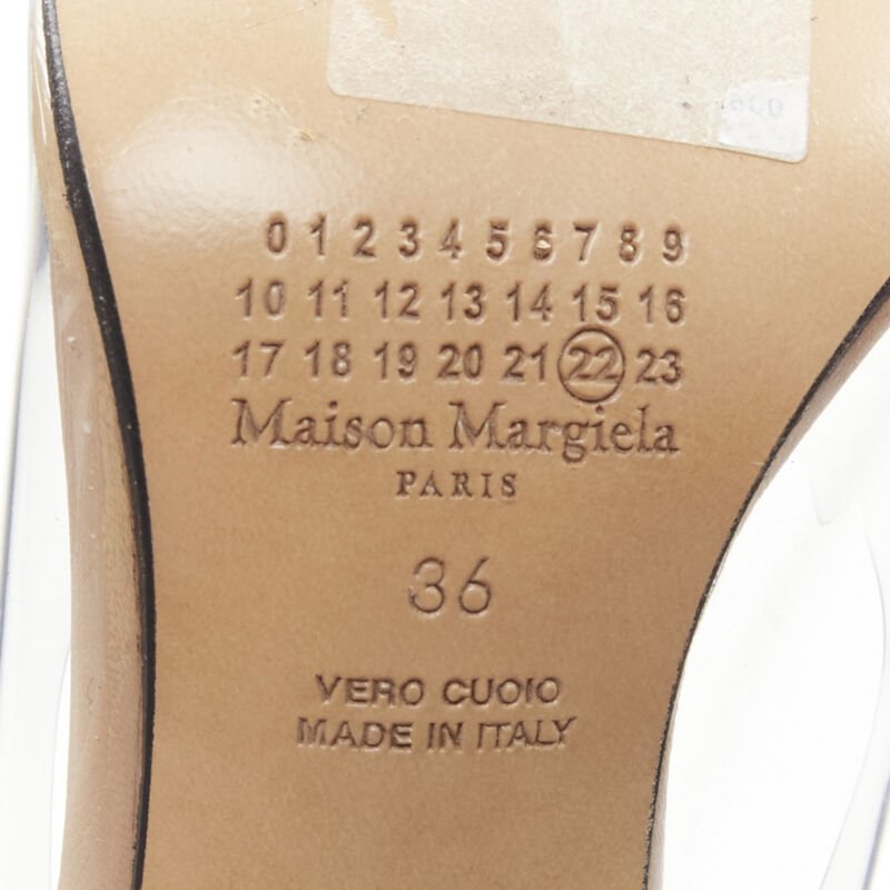 Women's Maison Margiela Tabi PVC Heel Pumps
