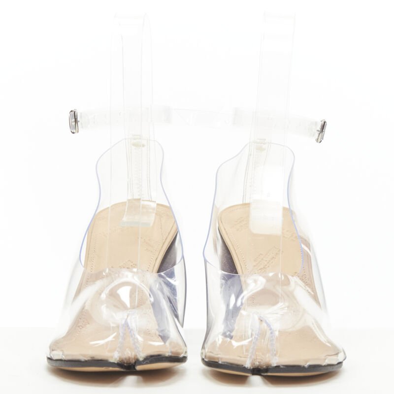 Women's Maison Margiela Tabi PVC Heel Pumps