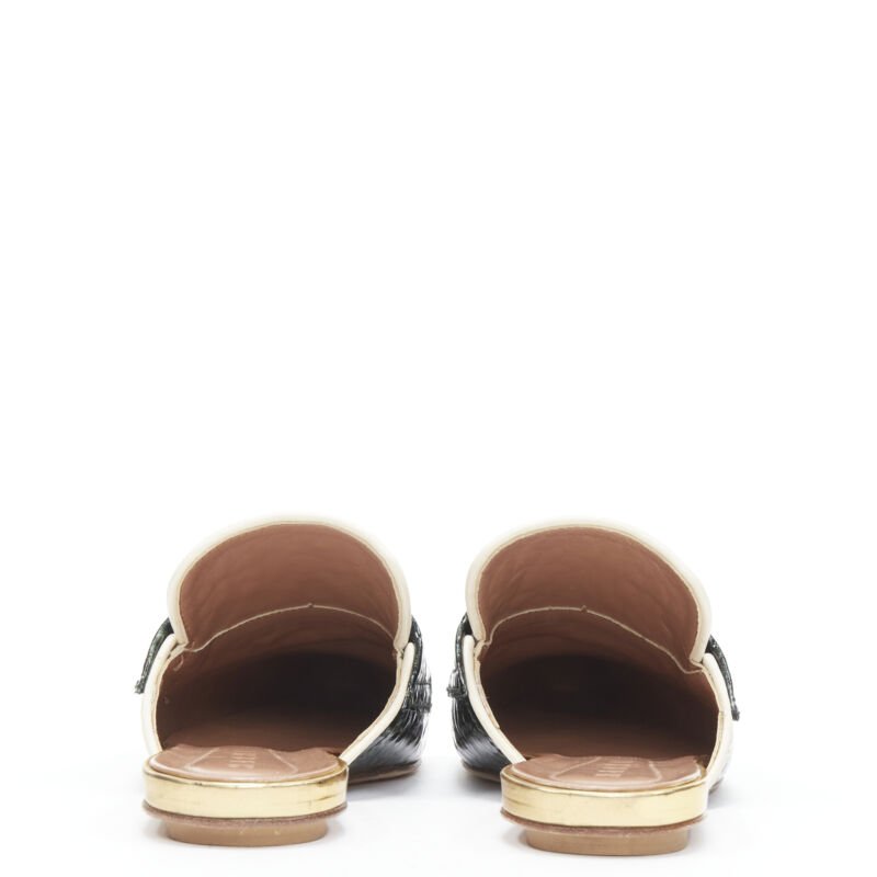 Women's Marni Patent Point Toe Slip On Mules