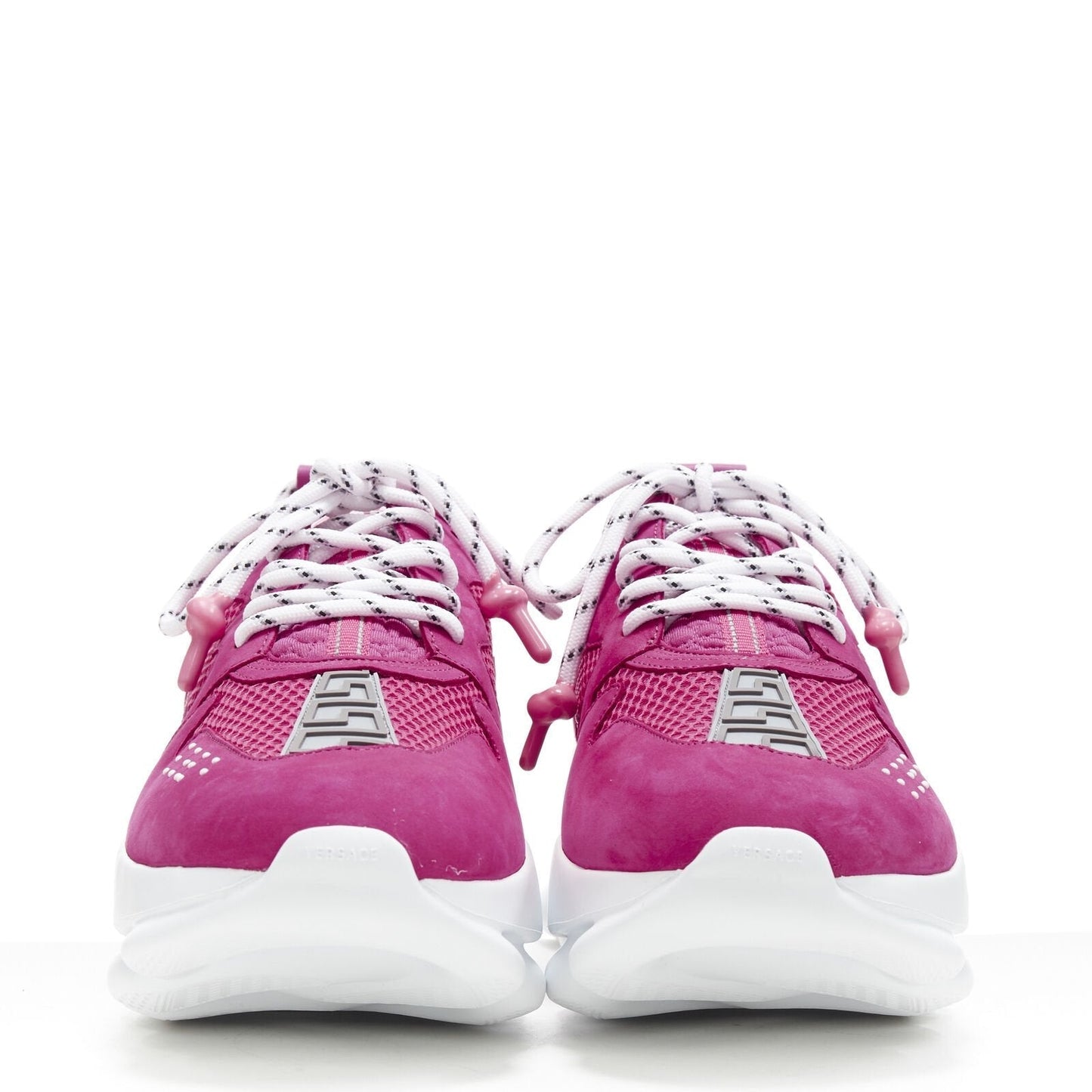 Men's Versace Chain Reaction Pink Sneakers