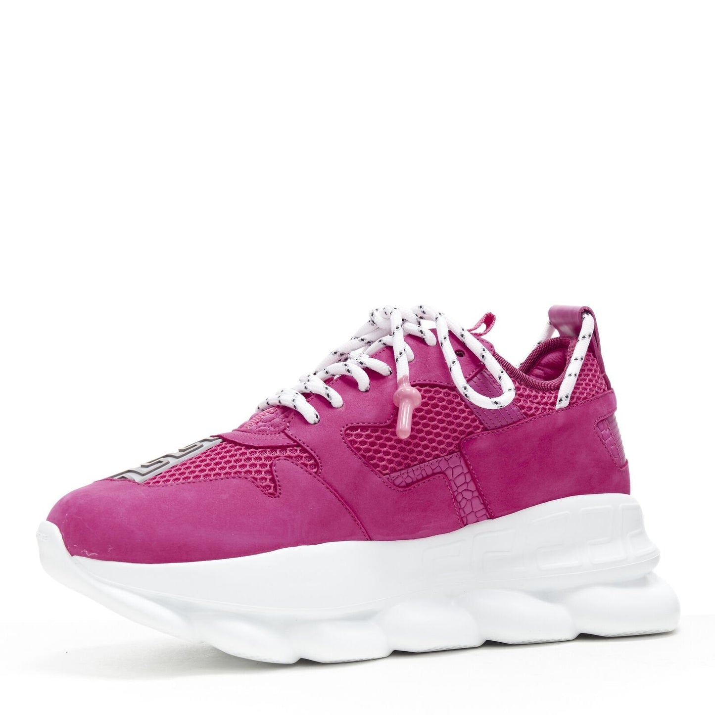 Men's Versace Chain Reaction Pink Sneakers