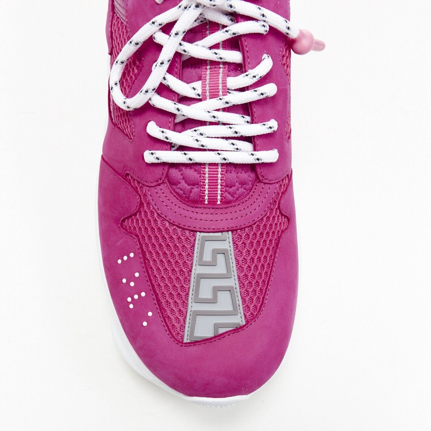 Men's Versace Chain Reaction Pink Sneakers