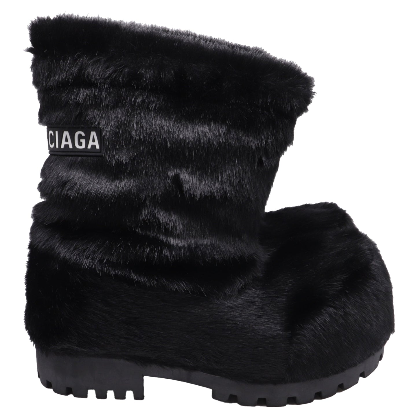 Men's Balenciaga Alaska Low Boots in Black Synthetic