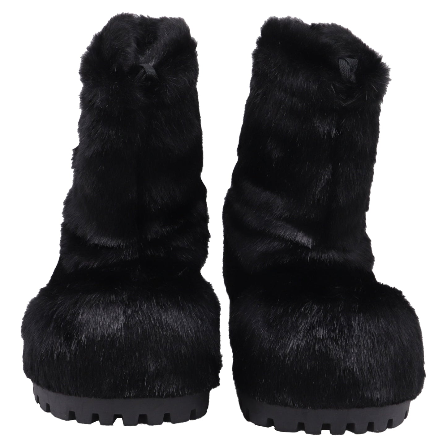 Men's Balenciaga Alaska Low Boots in Black Synthetic