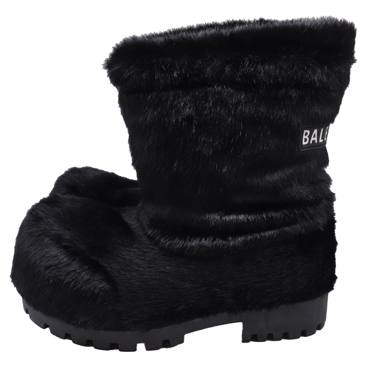 Men's Balenciaga Alaska Low Boots in Black Synthetic