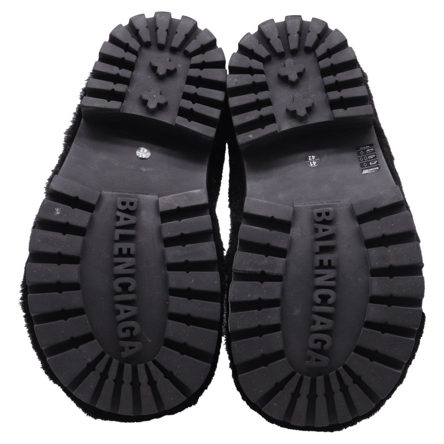 Men's Balenciaga Alaska Low Boots in Black Synthetic