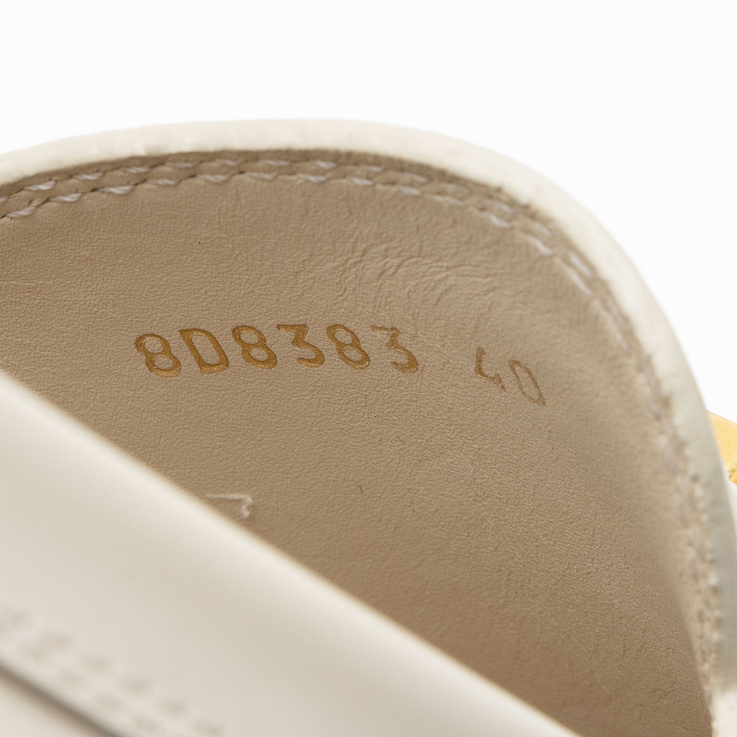 Women's Fendi Leather Fendigraphy Platform Loafers - Size 10 / 40