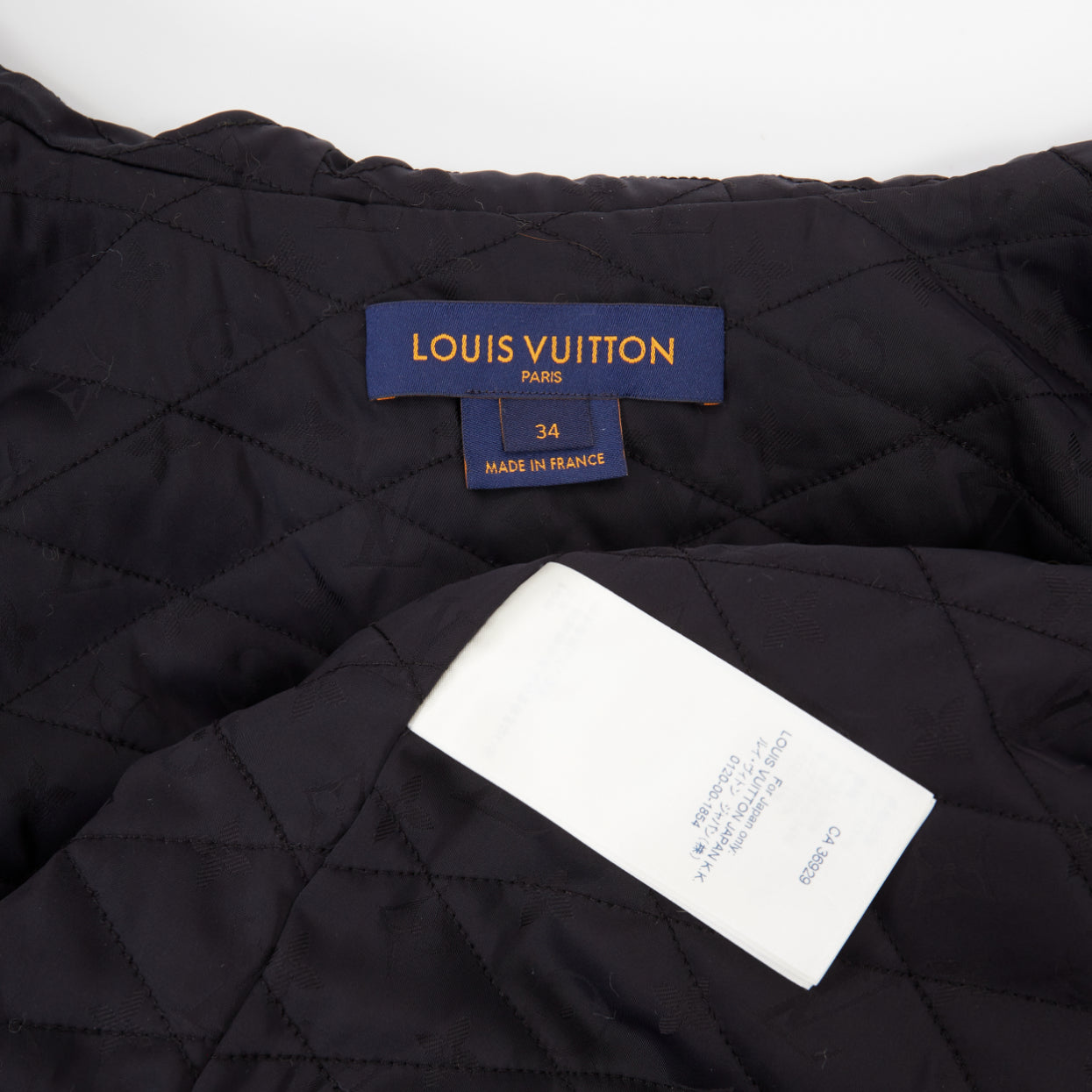 Women's Louis Vuitton Monogram Mink Fur drawstring zip jacket
