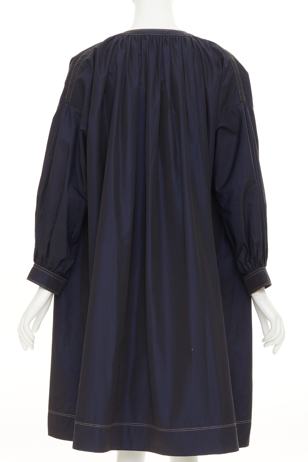 Women's Givenchy cotton gold totem button tent dress