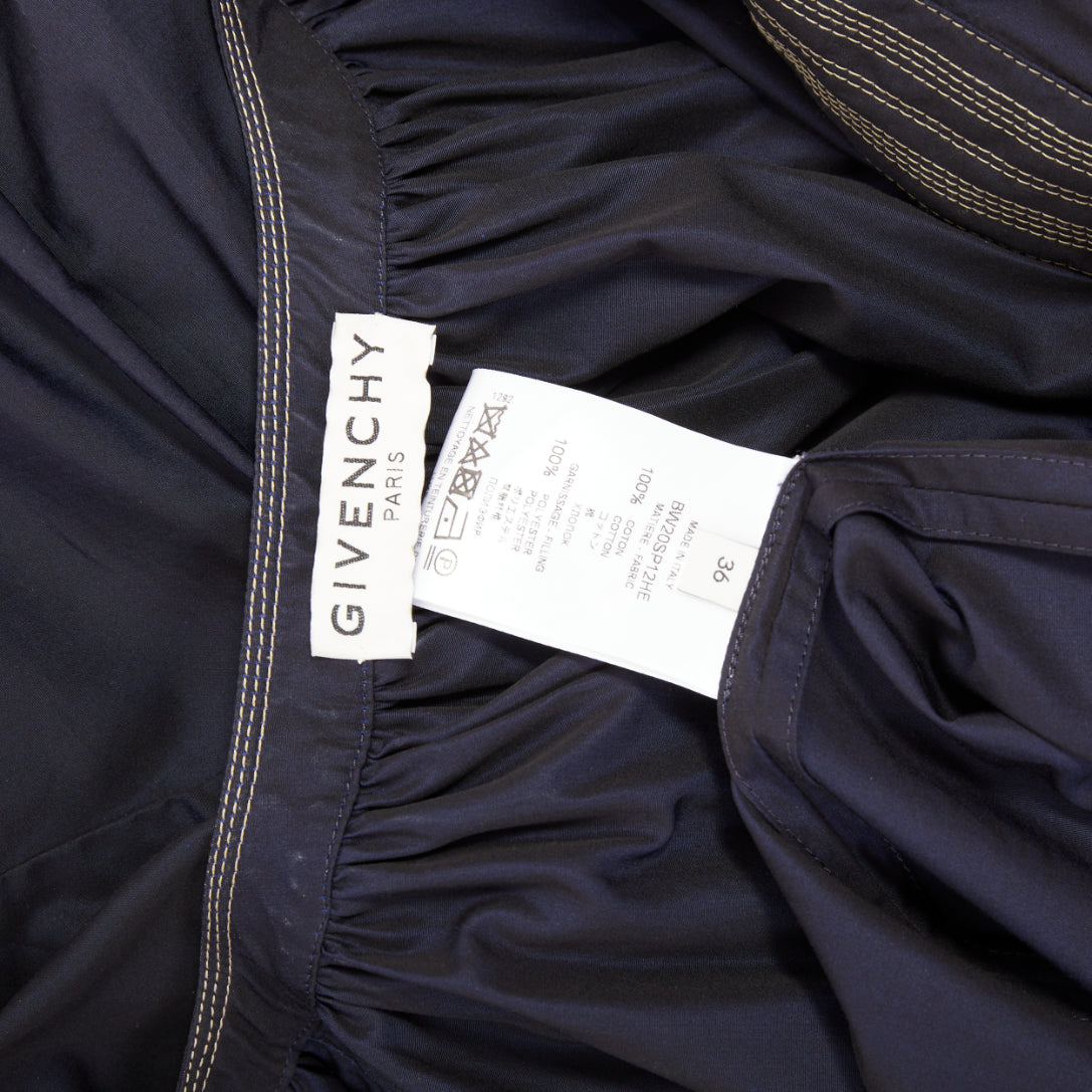 Women's Givenchy cotton gold totem button tent dress