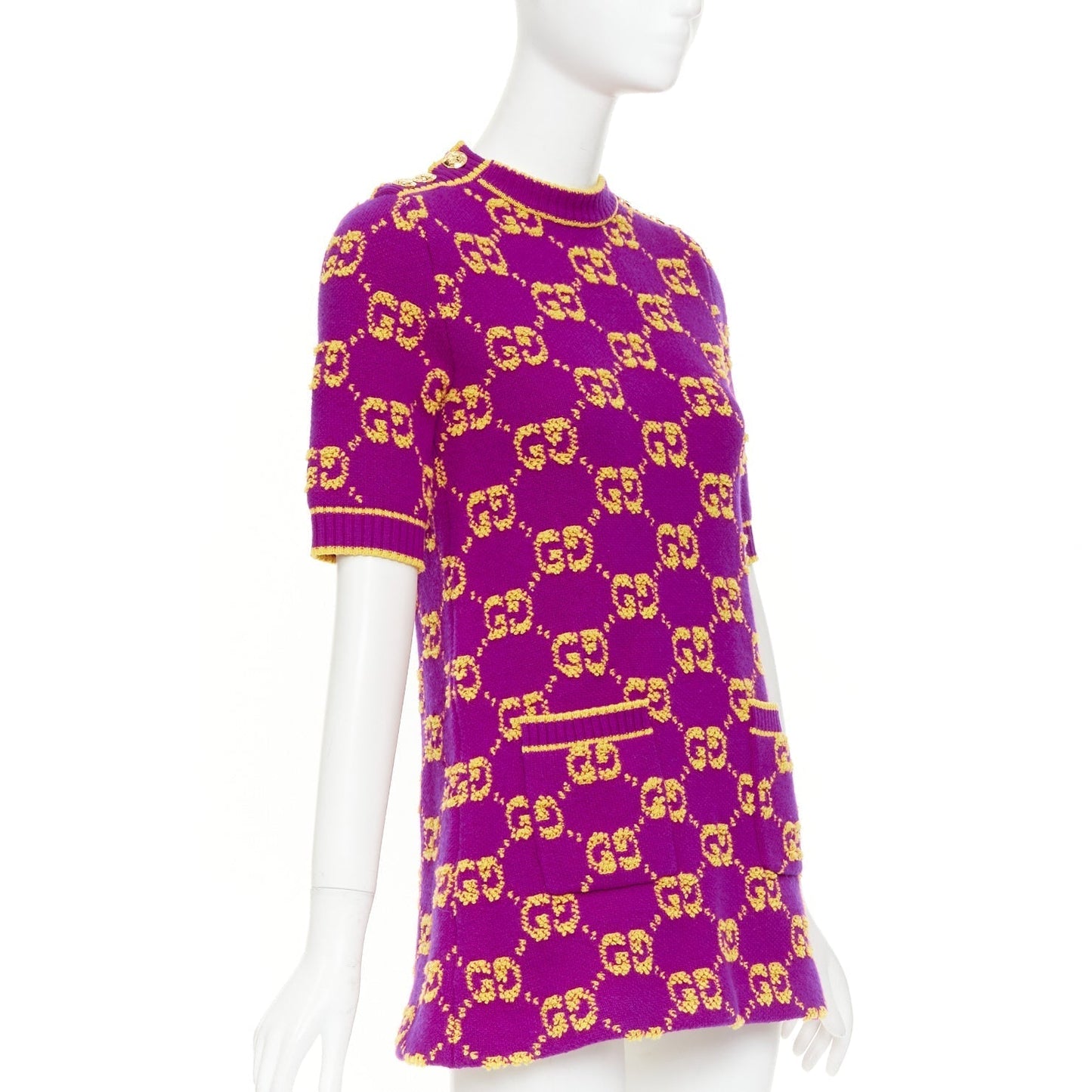 Women's Gucci GG Supreme monogram jacquard short dress